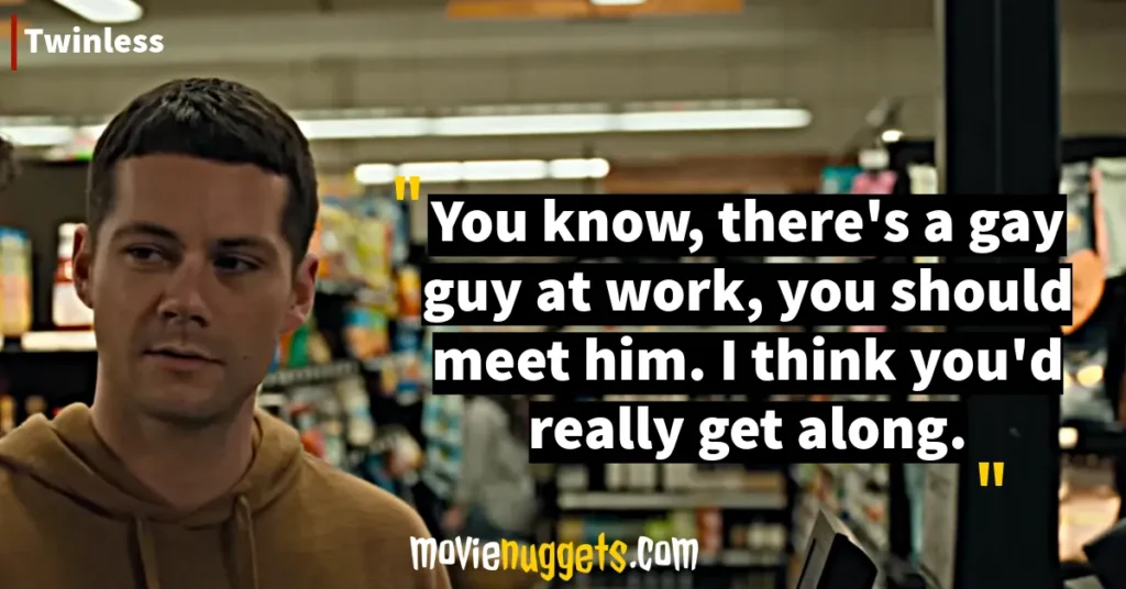 Twinless Movie Quotes and Dialogues