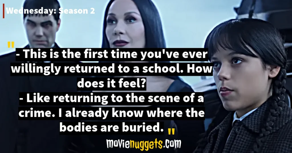 Best Quotes from Wednesday: Season 2