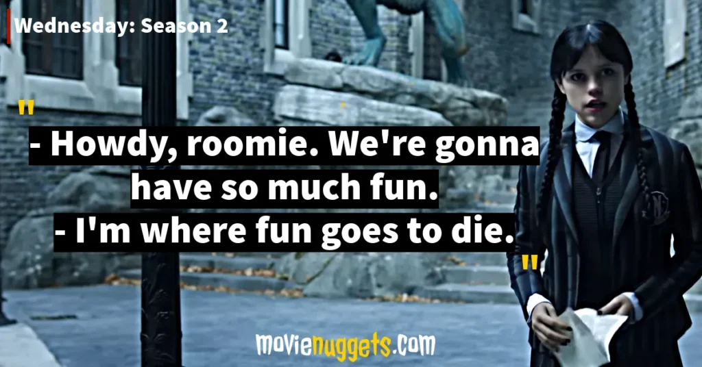Best Quotes from Wednesday: Season 2